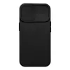 Futrola SOFT FULL PROTECT CAMERA (slide case) za iPhone 15 Plus (6.7) crna