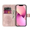 Futrola flip MEZZO BOOK za iPhone 15 Plus (6.7) mandala roze gold