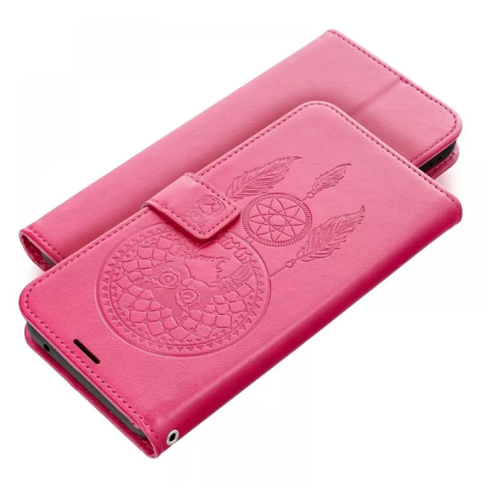 Futrola flip MEZZO BOOK za iPhone 15 (6.1) dreamcatcher roze (magenta)