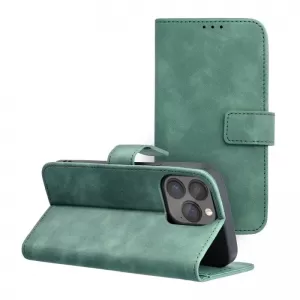 Futrola flip TENDER CASE za iPhone 15 Plus (6.7) maslinasto zelena