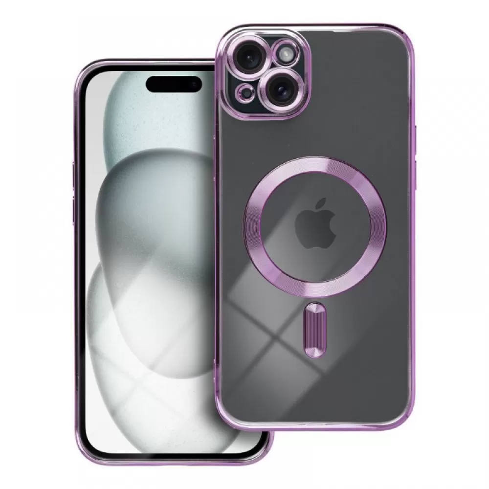 Futrola Electro Mag Cover za iPhone 15 Pro Max (6.7) ljubicasta