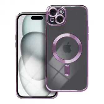 Futrola Electro Mag Cover za iPhone 15 Pro Max (6.7) ljubicasta