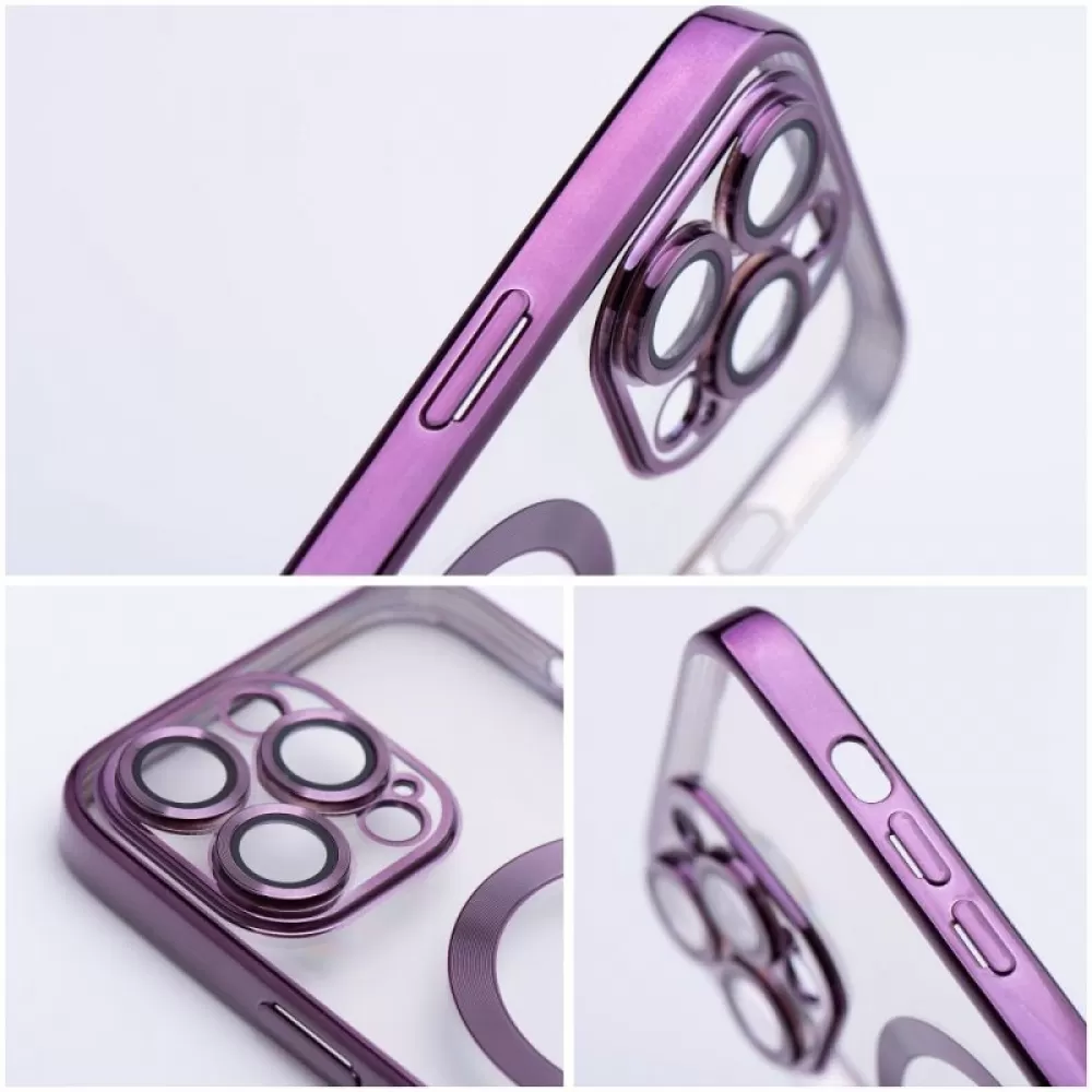 Futrola Electro Mag Cover za iPhone 15 Pro Max (6.7) ljubicasta