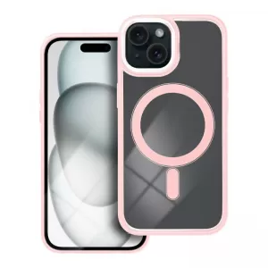 Futrola COLOR EDGE MAGSAFE ZA iPhone 15 Pro (6.1) roze