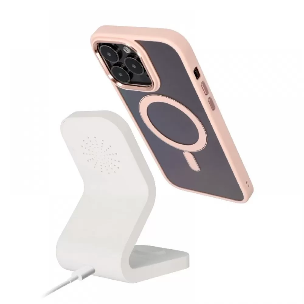 Futrola COLOR EDGE MAGSAFE ZA iPhone 15 Pro (6.1) roze