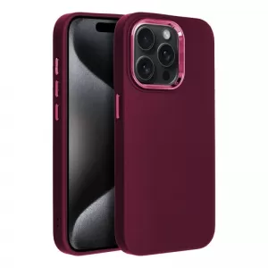 Futrola BOSS (frame case) za iPhone 15 Pro (6.1) bordo