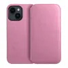 Futrola flip DUAL POCKET BOOK za iPhone 15 Pro Max (6.7) roze
