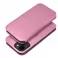 Futrola flip DUAL POCKET BOOK za iPhone 15 Pro Max (6.7) roze