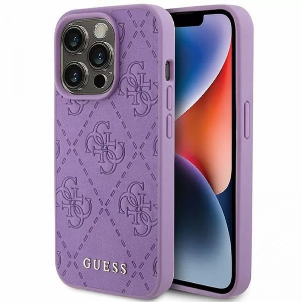 Futrola original GUESS GUHCP15XP4EPMU za iPhone 15 Pro Max (6.7) svetlo ljubicasta