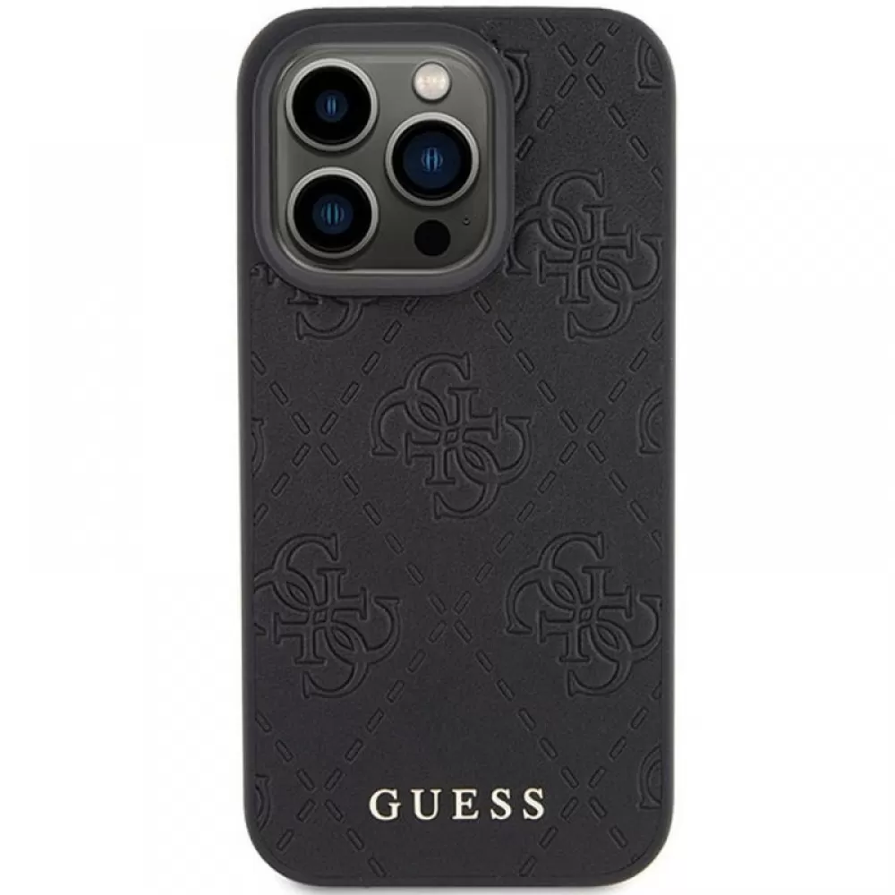 Futrola original GUESS GUHCP15LP4EPMK za iPhone 15 Pro (6.1) crna