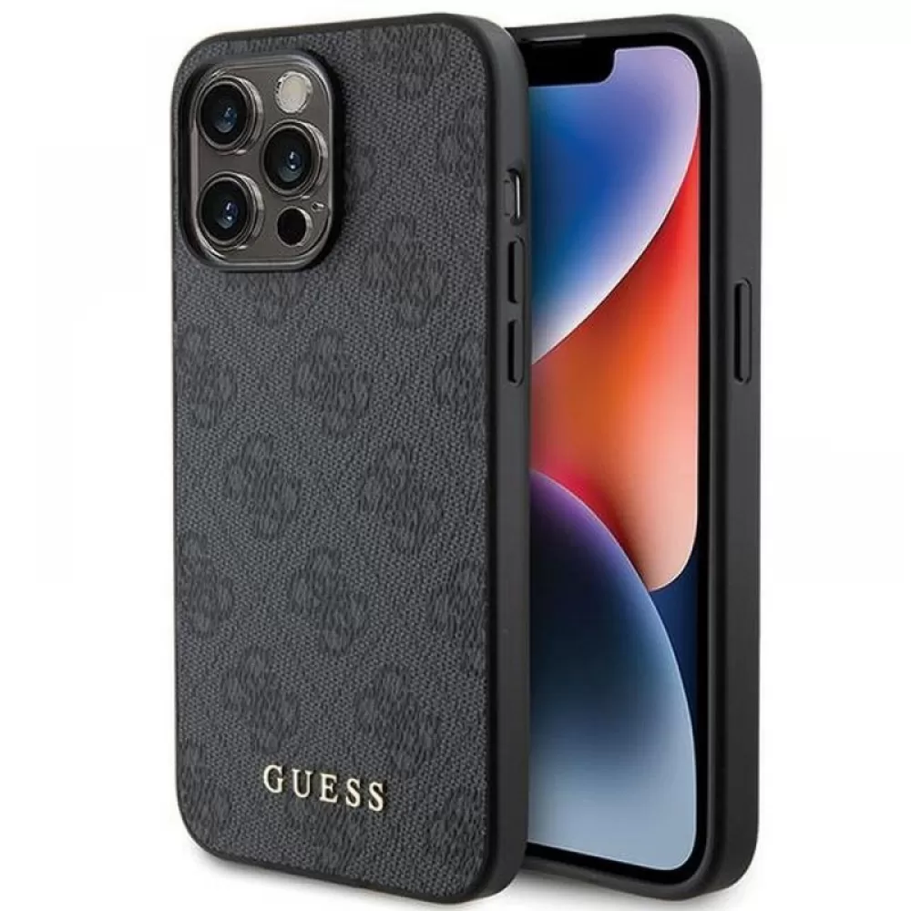 Futrola original GUESS GUHCP15LG4GFGR za iPhone 15 Pro (6.1) siva