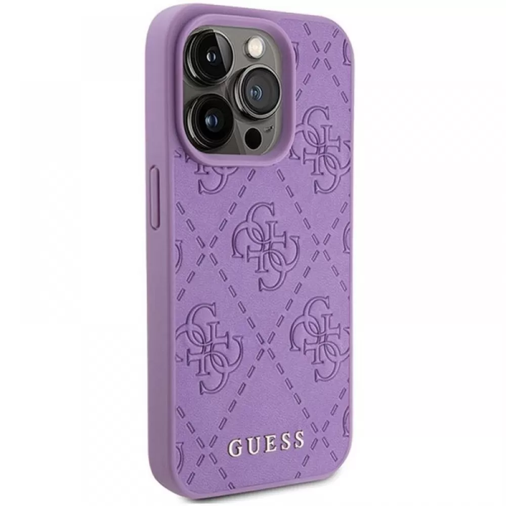 Futrola original GUESS GUHCP15LP4EPMU za iPhone 15 Pro (6.1) svetlo ljubicasta