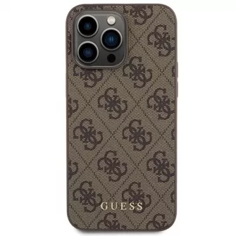 Futrola original GUESS GUHCP15SG4GFBR za iPhone 15 (6.1) braon