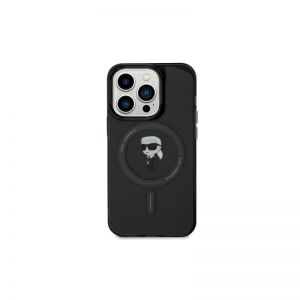 Futrola original magsage KARL LAGERFELD KLHMP15LHGKCNOK za iPhone 15 Pro (6.1) crna