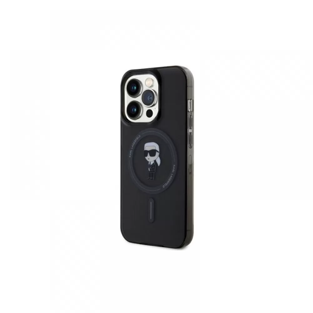 Futrola original magsage KARL LAGERFELD KLHMP15LHGKCNOK za iPhone 15 Pro (6.1) crna