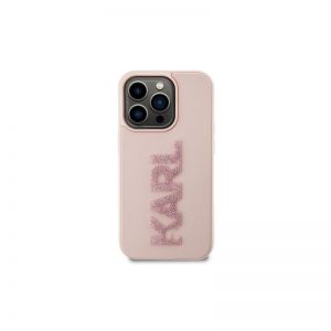 Futrola original KARL LAGERFELD KLHCP15L3DMBKCP za iPhone 15 Pro (6.1) roze