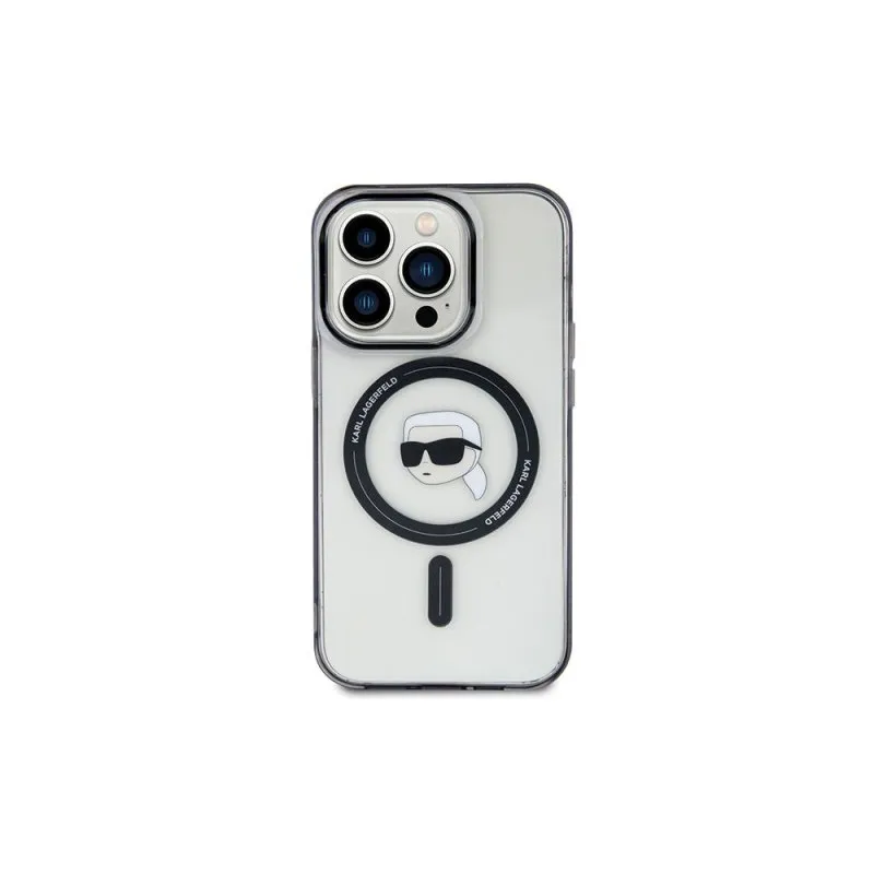 Futrola original magsafe KARL LAGERFELD KLHMP15LHKHNOTK za iPhone 15 Pro (6.1) providna