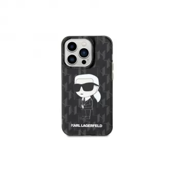 Futrola original KARL LAGERFELD KLHCP15XHNKMKLK za iPhone 15 Pro Max (6.7) crna