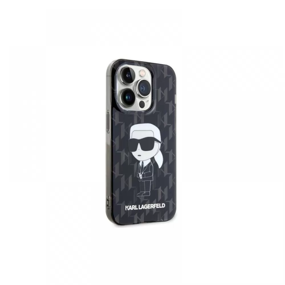 Futrola original KARL LAGERFELD KLHCP15XHNKMKLK za iPhone 15 Pro Max (6.7) crna