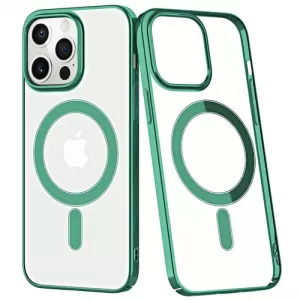 Futrola MAGSAFE CLEAR za iPhone 14 Plus (6.7) zelena