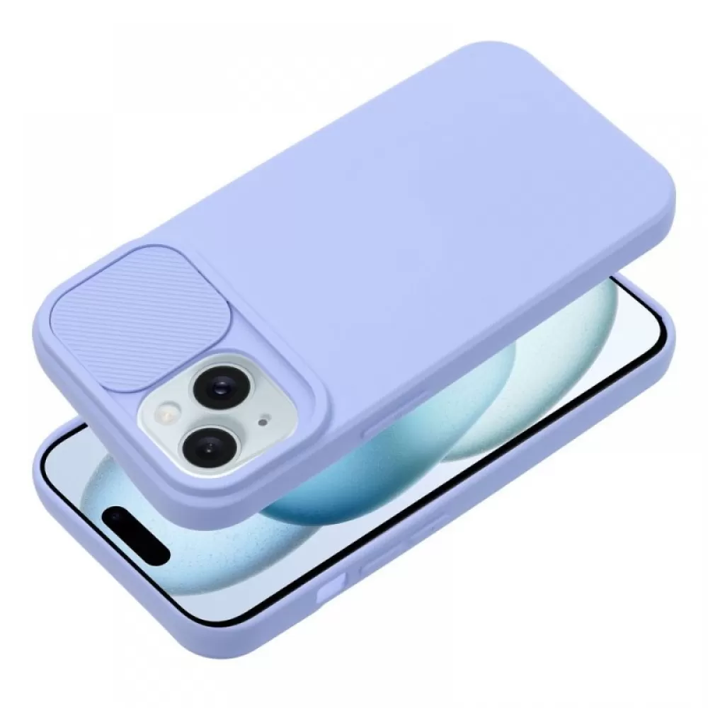 Futrola SOFT FULL PROTECT CAMERA (slide case) za Xiaomi Redmi Note 12 4G lila