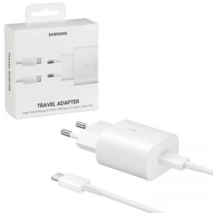 Kucni punjac SAMSUNG FAST EP-TA800XWEGWW USB Type-C 3A 25W beli