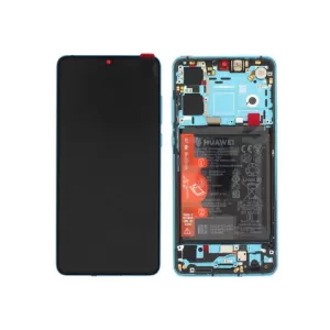 Lcd + touchscreen + frame + baterija + zvucnik 02354HRH za Huawei P30 NEW aurora  FULL ORIGINAL EU