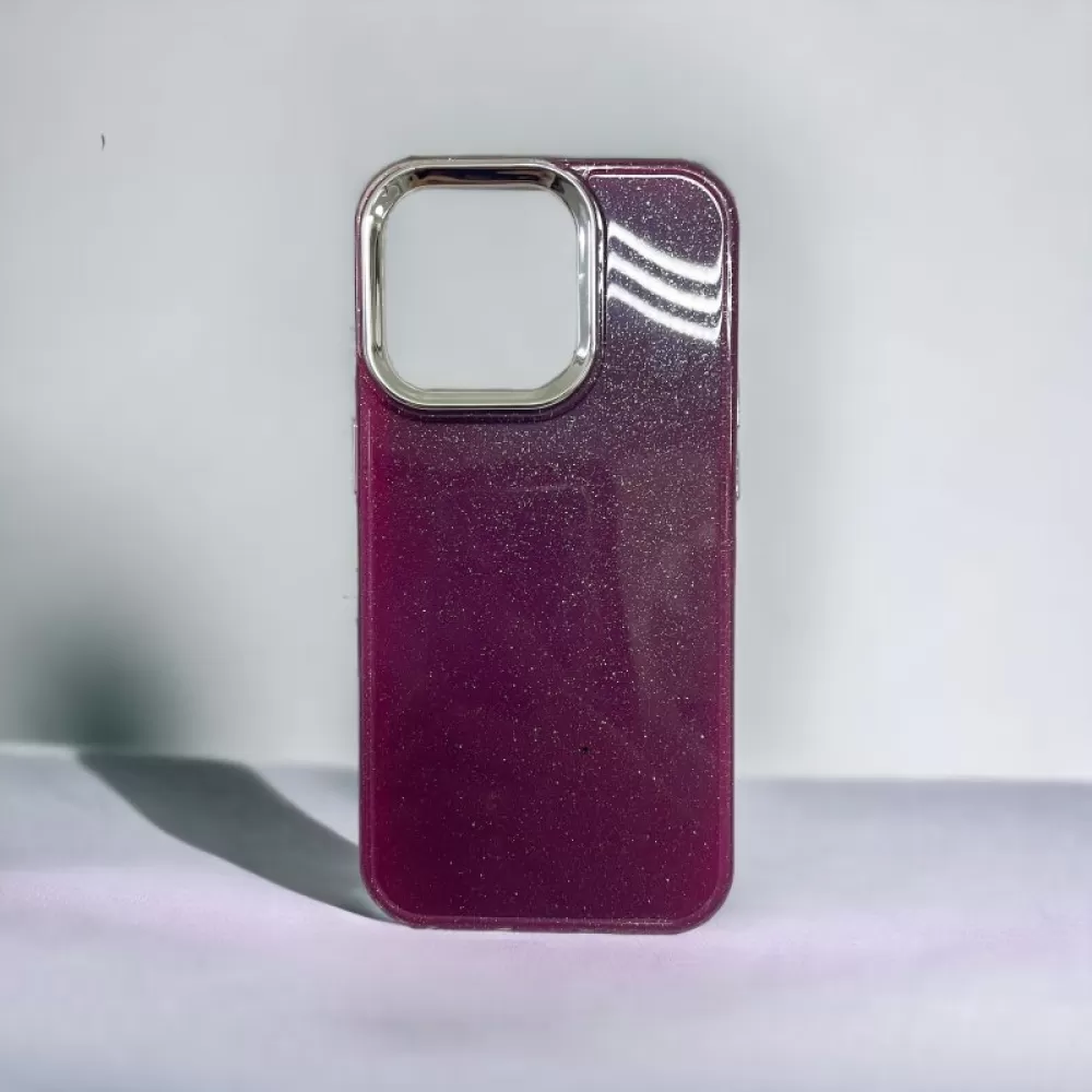 Futrola DELUXE SHINE za iPhone 14 Pro (6.1) bordo