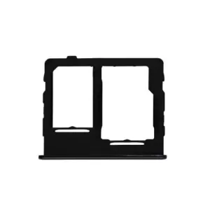 Sim holder za Samsung A326 Galaxy A32 5G crni FULL ORG EU SH