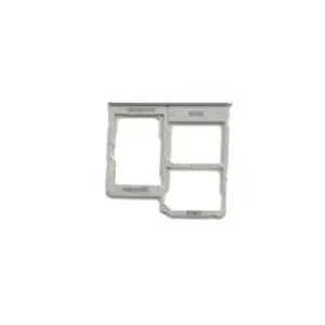 Sim holder za Samsung A405 Galaxy A40 silver FULL ORG EU SH