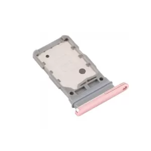 Sim holder za Samsung G991 / G996 Galaxy S21 / S21 Plus roze FULL ORG EU SH