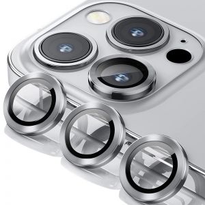 Zastita za kameru CLASSIC za iPhone 14 / 14 Plus srebrna