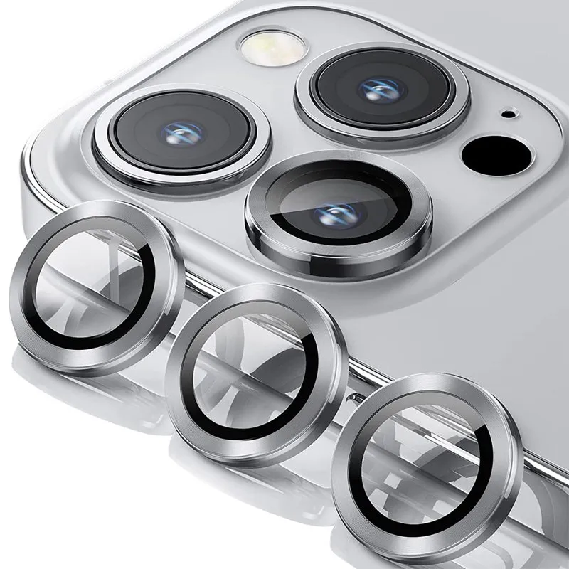 Zastita za kameru CLASSIC za iPhone 11 / iPhone 12 / 12 Mini srebrna