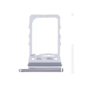 Sim holder za Samsung F721 Galaxy Z Flip 4 beli FULL ORG EU SH