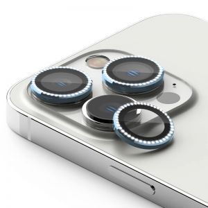 Zastita za kameru CIRKON za iPhone 14 Pro / 14 Pro Max plava