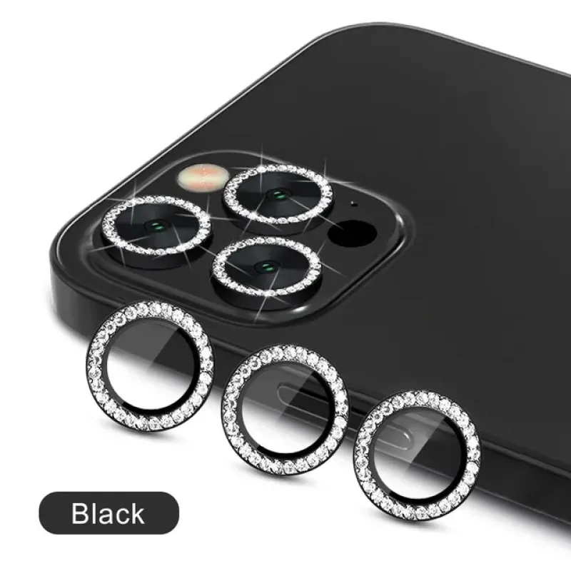 Zastita za kameru CIRKON za iPhone 13 / 13 Mini crna
