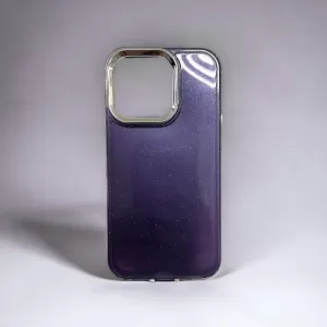 Futrola DELUXE SHINE za iPhone 14 (6.1) tamno ljubicasta