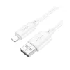 USB kabal HOCO. X88 2.4A lightning 1m beli