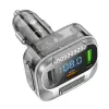 Fm transmiter + auto punjac HOCO. E75 PD30W QC3.0 crni