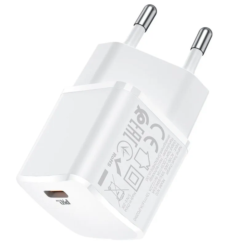 Adapter HOCO. N10 Type C 20W beli