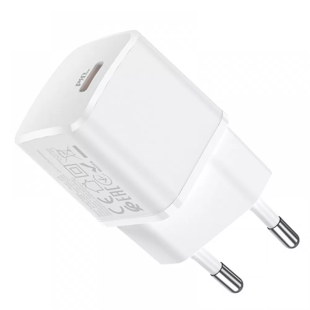 Adapter HOCO. N10 Type C 20W beli