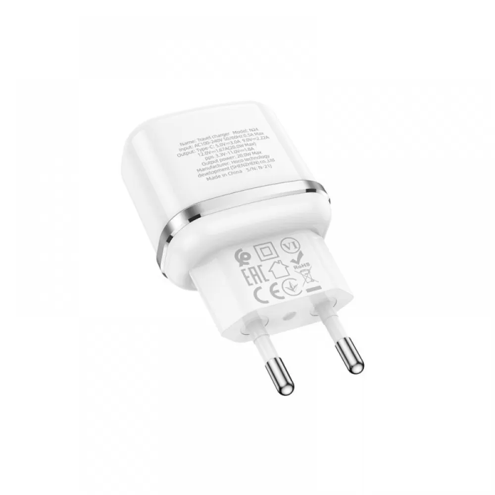 Adapter HOCO. N24 Type C PD20W fast charge beli