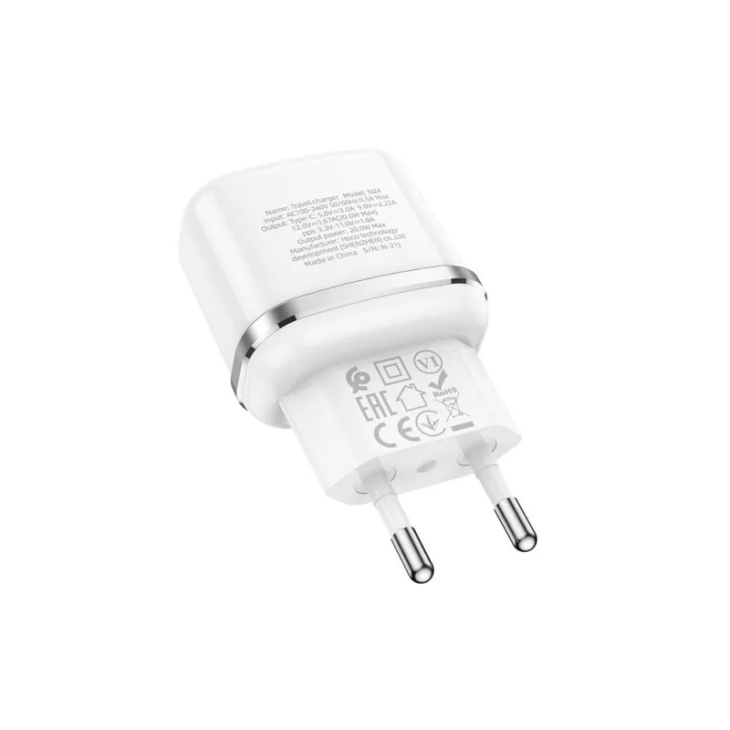 Adapter HOCO. N24 Type C PD20W fast charge beli