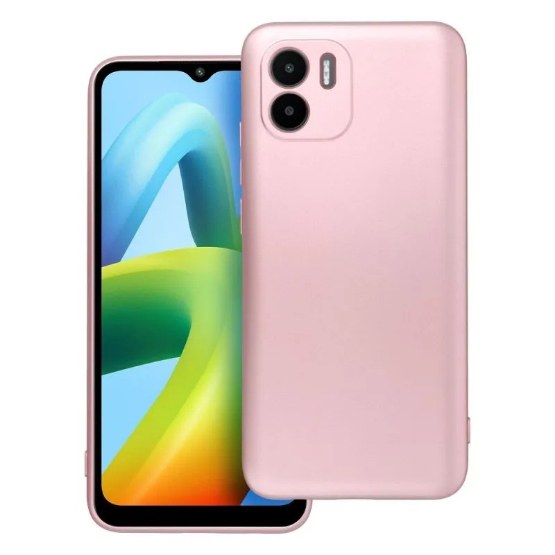 Futrola METALLIC CASE za Samsung A145 Galaxy A14 4G / 5G roze
