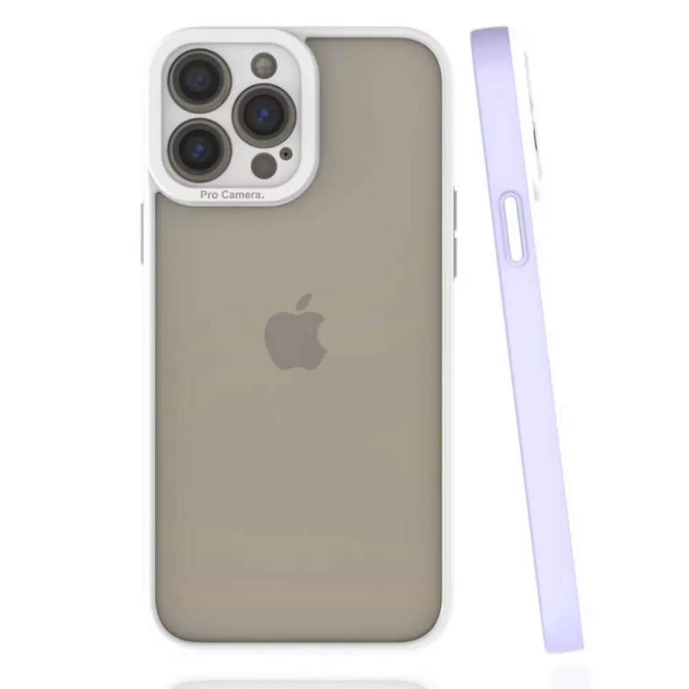 Futrola PVC PRO CAMERA za iPhone 12 (6.1) lila