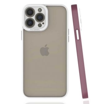 Futrola PVC PRO CAMERA za iPhone 11 (6.1) bordo