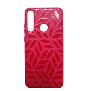 Futrola Soft Print GEOMETRIK No8 za Huawei Y6P crvena