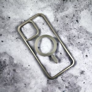 Futrola TITANIUM MAGSAFE za iPhone 15 (6.1) siva