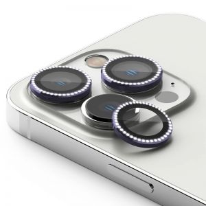 Zastita za kameru CIRKON za iPhone 13 Pro / 13 Pro Max tamno ljubicasta
