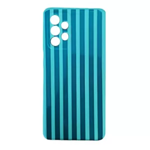 Futrola Soft Print GEOMETRIK No16 za Samsung S21 Plus / S30 Plus tirkiz